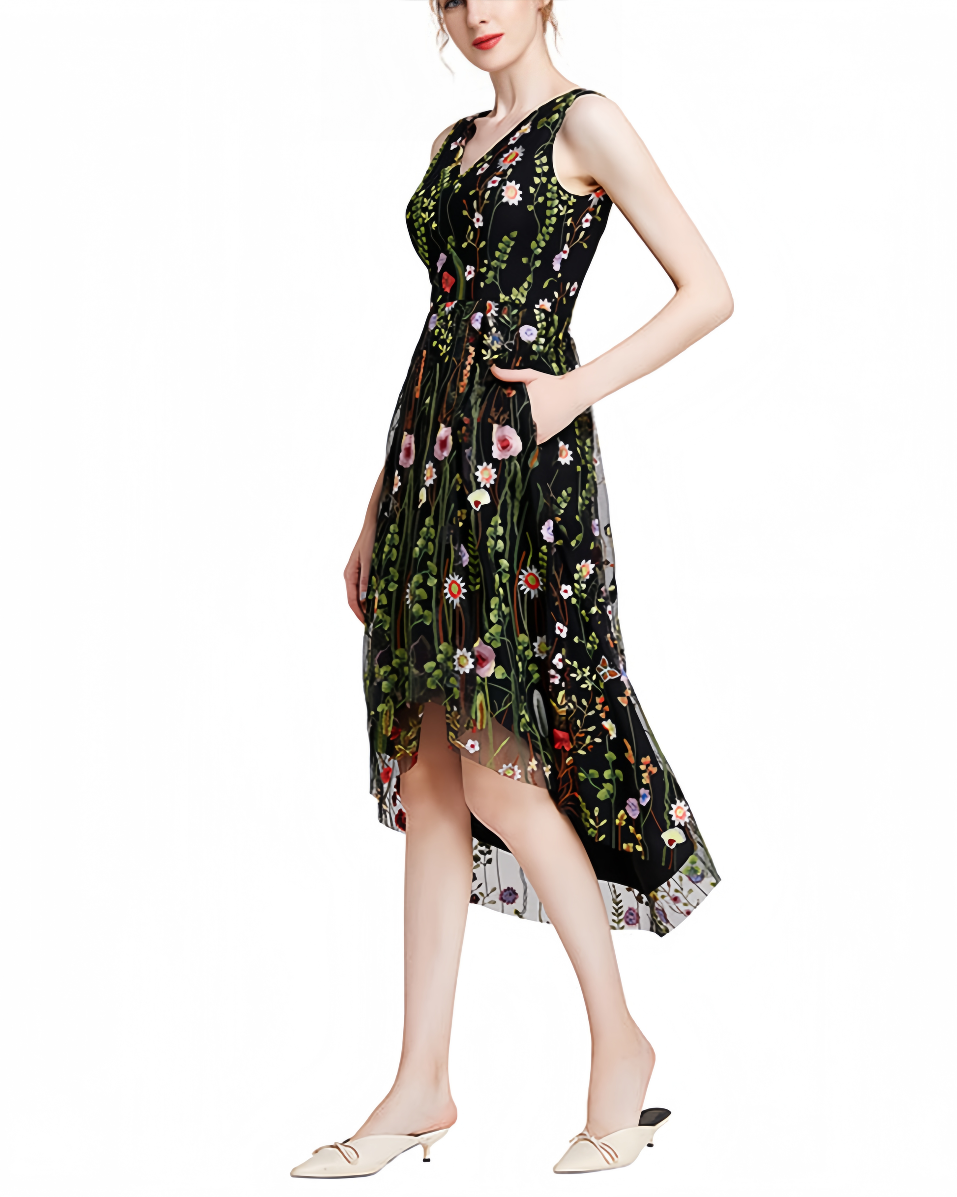 Adeline midi dress