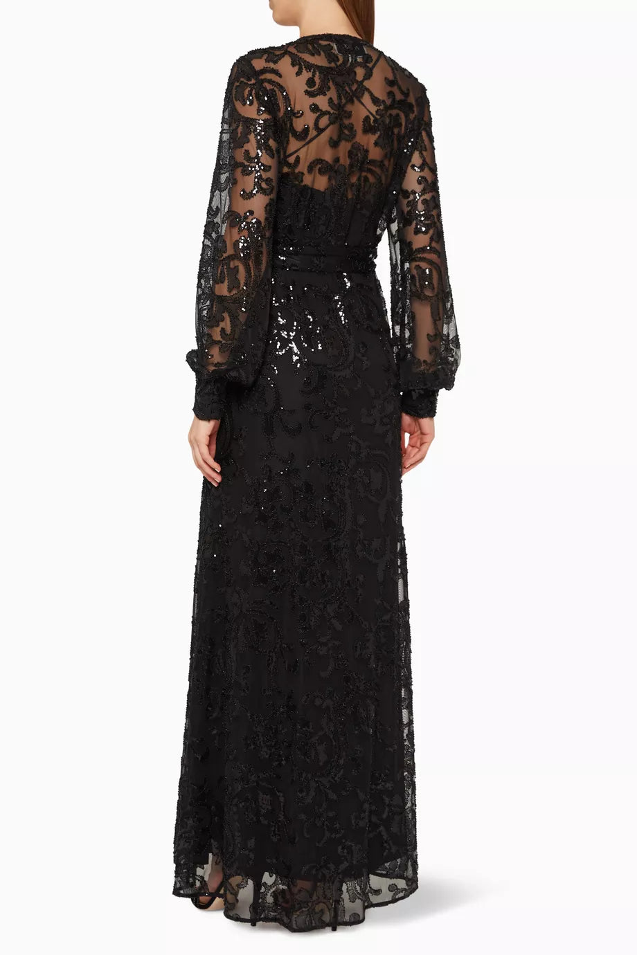 Biata Sequinned Lace dress