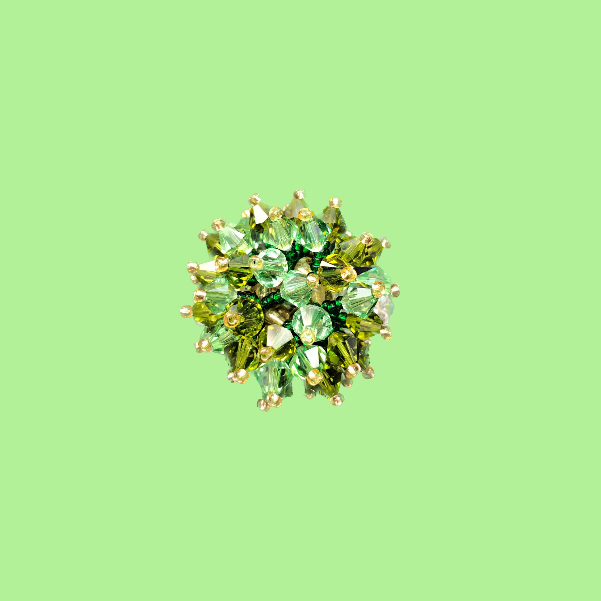 Mint Bubbles ring
