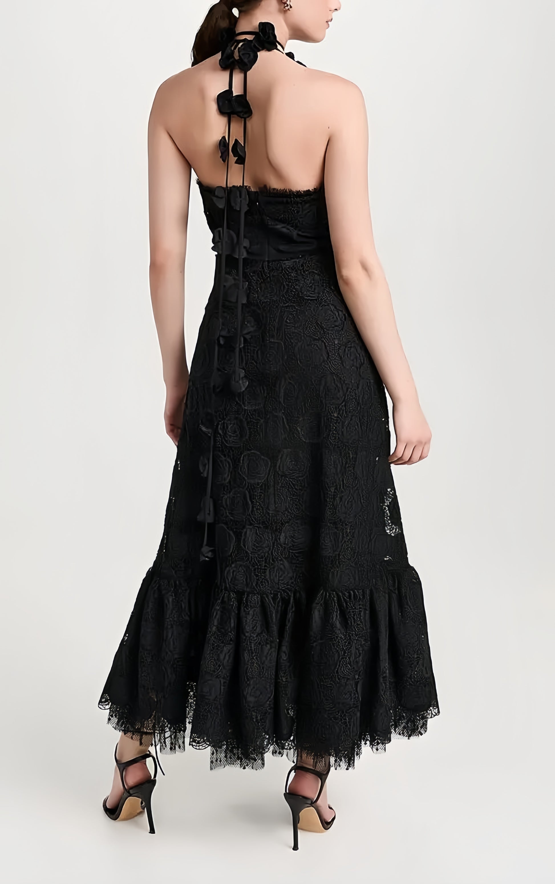 Vilanelle Maxi dress in Lace
