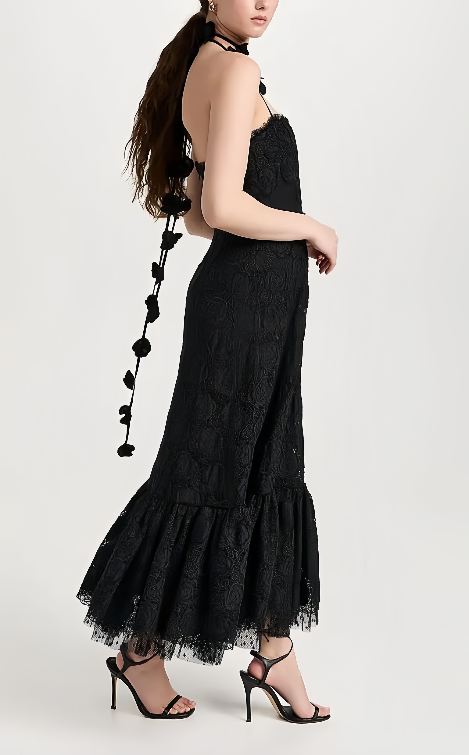 Vilanelle Maxi dress in Lace