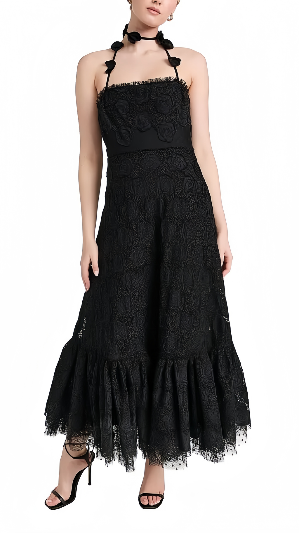 Vilanelle Maxi dress in Lace