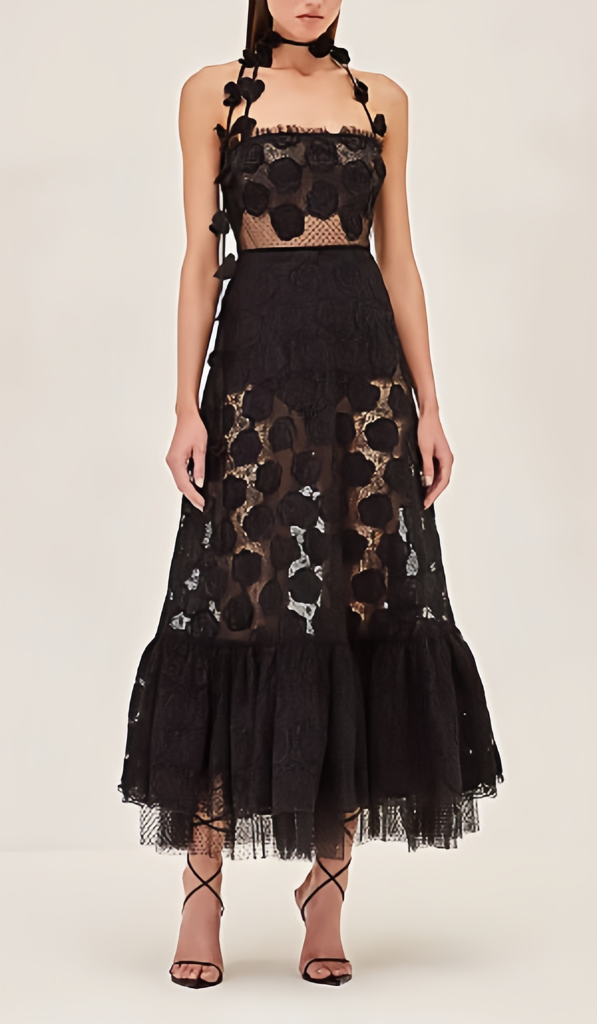 Vilanelle Maxi dress in Lace